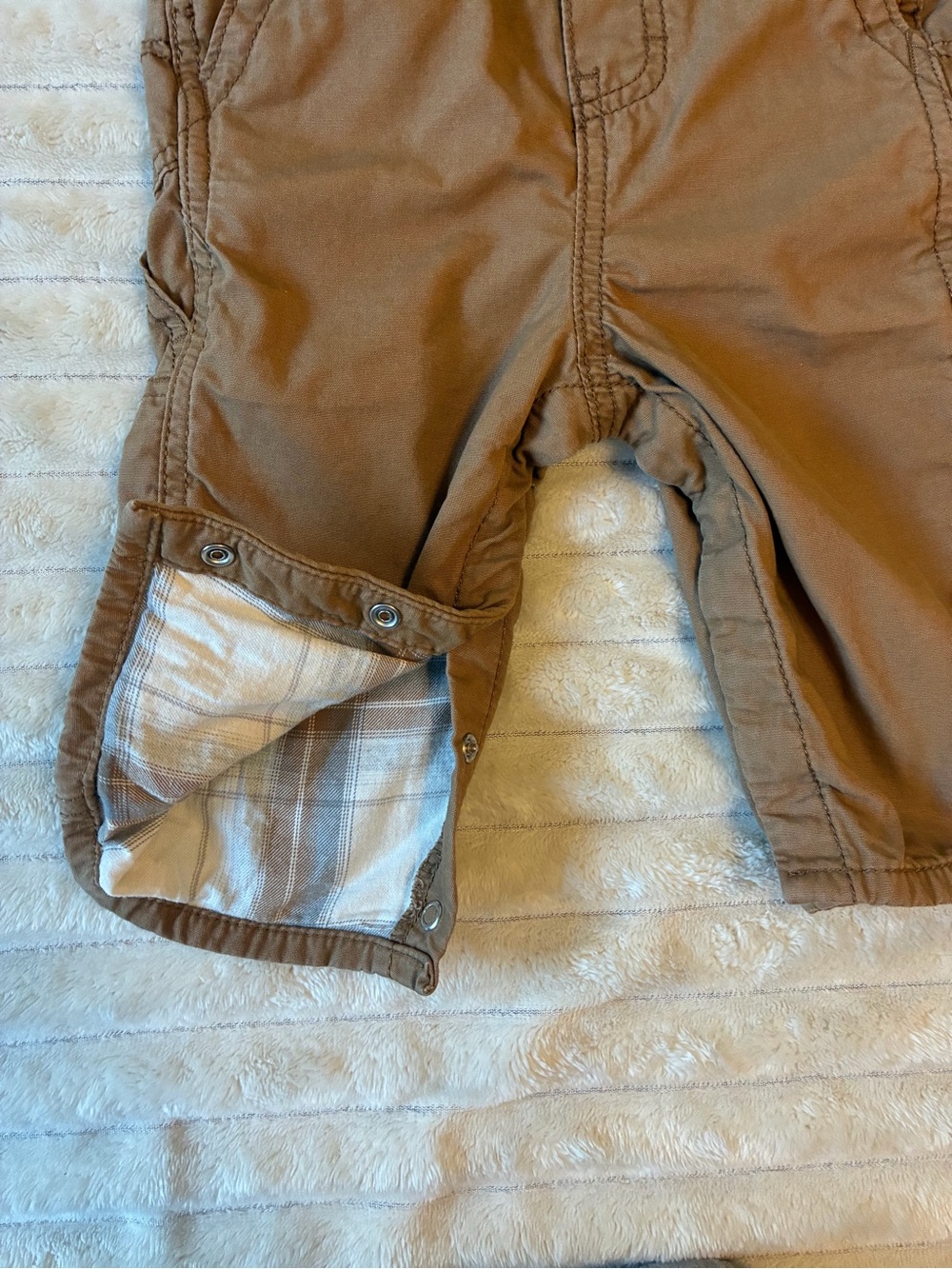 🍂🤎 OshKosh B'gosh Lined Overalls – Size 9 Months 🤎🍂 - Picture 5 of 6